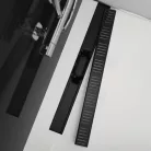 Alcaplast APZ10 fekete zuhanyfolyóka szett 950 APZ10BLACK 950M