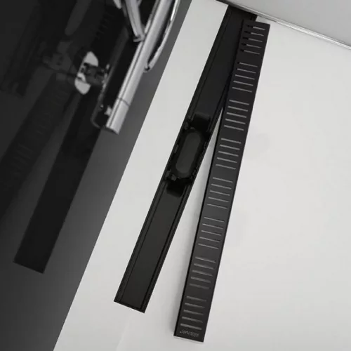 Alcaplast APZ10 fekete zuhanyfolyóka szett 950 APZ10BLACK 950M