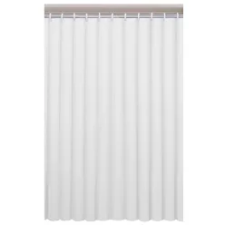 AQUALINE zuhanyfüggöny, 180x180cm, fehér (0201003 B)