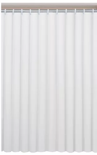 AQUALINE zuhanyfüggöny, 180x180cm, fehér (0201003 B)