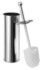 AQUALINE SIMPLE LINE WC-kefe, átm.:100x375mm, fényes inox (04065F)