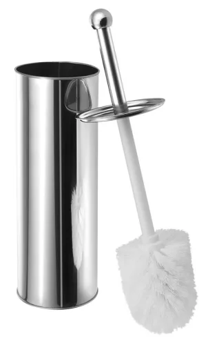 AQUALINE SIMPLE LINE WC-kefe, átm.:100x375mm, fényes inox (04065F)