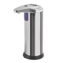   AQUALINE automata szappanadagoló, 240ml, 74x184x113mm, fényes inox (06672)