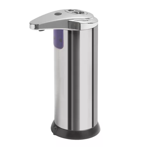 AQUALINE automata szappanadagoló, 240ml, 74x184x113mm, fényes inox (06672)