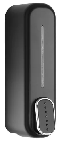 AQUALINE MULLET szappanadagoló, 350ml, fekete (08072)