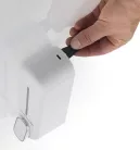 AQUALINE MULLET szappanadagoló, 350ml, fekete (08072)