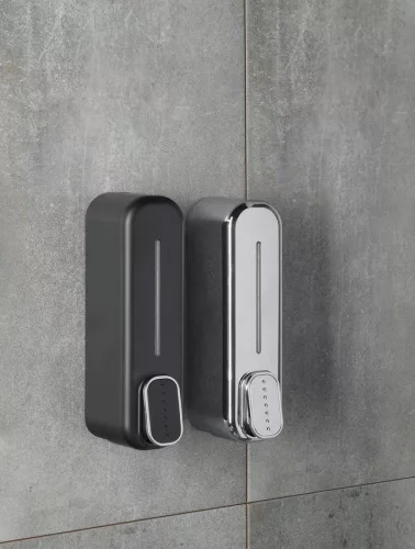 AQUALINE MULLET szappanadagoló, 350ml, króm (08073)