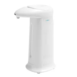   AQUALINE automata szappanadagoló, 350ml, 83x196x135mm, ABS/fehér (08131)