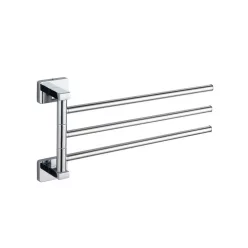   AQUALINE APOLLO mozgatható tripla törölközőtartó, 334mm, króm (1416-16)