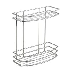 AQUALINE KRÓM LINE polc, 250x310x125mm, króm (37014)