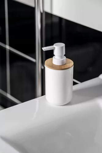 AQUALINE SNOW szappanadagoló, 300ml, fehér (7578)