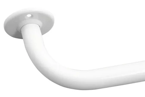 Aqualine WHITE LINE egykaros törölközőtartó, 700 mm, fehér (8012)