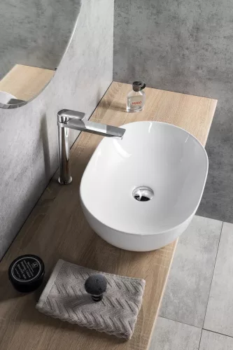 Aqualine kerámiamosdó, 49x36cm