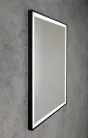AQUALINE CORNA LED tükör, 60x80cm, szenzoros, dimmelhető, matt fekete (CN060)