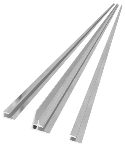 Aqualine DENIPAN sarokprofil szett, 2100mm, króm