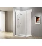 Aqualine DENIPAN zuhanyzó hátfal, 800x2100mm, matt fehér