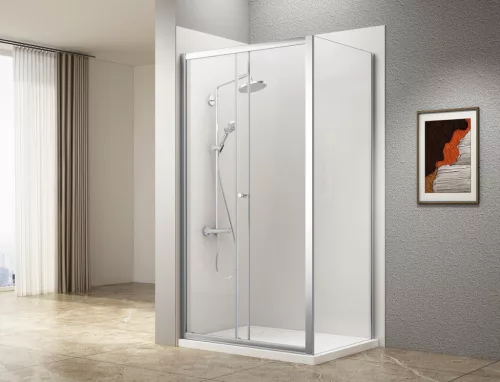 Aqualine DENIPAN zuhanyzó hátfal, 800x2100mm, matt fehér
