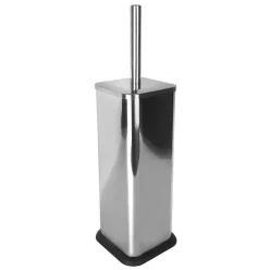   AQUALINE SIMPLE LINE szögletes WC-kefe, 95x95x38cm, fényes inox (GA1210)