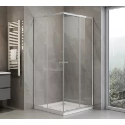 Aqualine AGGA zuhanykabin, 700x700mm, transzparent üveg
