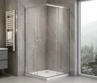 Aqualine AGGA zuhanykabin, 700x700mm, transzparent üveg