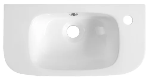 Aqualine KIA kerámiamosdó, 49x25cm