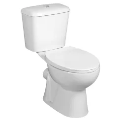 Aqualine JOSE monoblokkos WC, hátsó kifolyású, duálgombos öblítőmechanikával, 38x66cm
