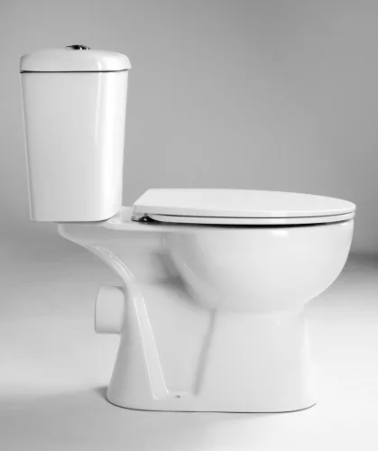 Aqualine JOSE monoblokkos WC, hátsó kifolyású, duálgombos öblítőmechanikával, 38x66cm