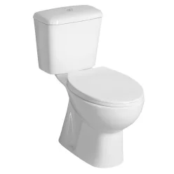 Aqualine MANUEL monoblokkos WC, alsó kifolyású, duálgombos öblítőmechanikával, 38x66cm