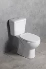 Aqualine MANUEL monoblokkos WC, alsó kifolyású, duálgombos öblítőmechanikával, 38x66cm
