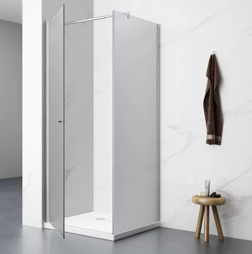 Aqualine PILOT zuhanykabin, 900x900mm, brick üveg
