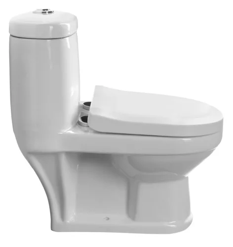 Aqualine PETIT WC monoblokkos gyermek WC alsó/hátsó kifolyású 53x50cm