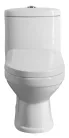 Aqualine PETIT WC monoblokkos gyermek WC alsó/hátsó kifolyású 53x50cm