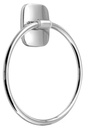 AQUALINE RUMBA kerek törölközőtartó, átm.:15,5cm, króm (RB106)