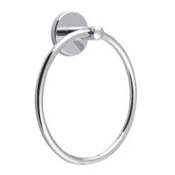 AQUALINE SAMBA törölközőtartó, kör, króm (SB106)