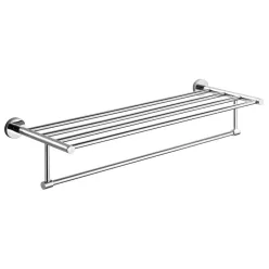   AQUALINE SAMBA fix törölközőtartó polc, 630x210mm, króm (SB114)