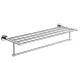AQUALINE SAMBA fix törölközőtartó polc, 630x210mm, króm (SB114)