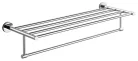 AQUALINE SAMBA fix törölközőtartó polc, 630x210mm, króm (SB114)