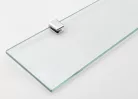 AQUALINE SAMBA üvegpolc, 60x10cm, átlátszó üveg (SB125)