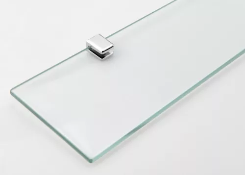 AQUALINE SAMBA üvegpolc, 60x10cm, átlátszó üveg (SB125)