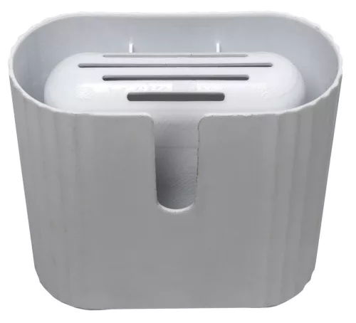 AQUALINE WC-kefe, szilikon fejjel, fehér (TF010)