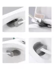 AQUALINE WC-kefe, szilikon fejjel, fehér (TF010)