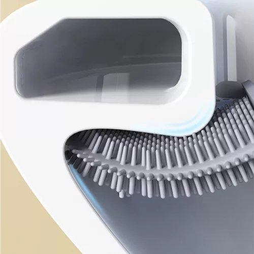 AQUALINE WC-kefe, szilikon fejjel, fehér (TF010)