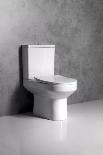 Aqualine VERMET monoblokkos WC, alsó/hátsó kifolyású