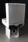 Aqualine VERMET monoblokkos WC, alsó/hátsó kifolyású