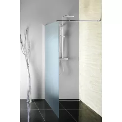 Aqualine WALK IN Fix zuhanyfal, 700mm, Brick üveg