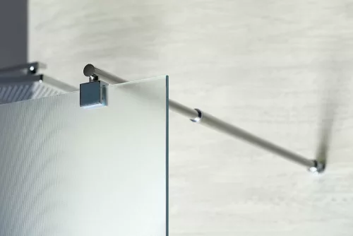 Aqualine WALK IN Fix zuhanyfal, 700mm, Brick üveg