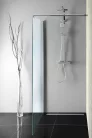 Aqualine WALK IN Fix zuhanyfal, 800mm, Brick üveg