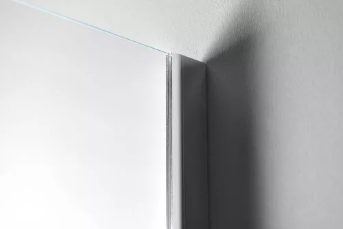 Aqualine WALK IN Fix zuhanyfal, 800mm, Brick üveg