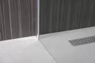 Aqualine WALK IN Fix zuhanyfal, 800mm, transzparent üveg