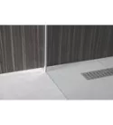 Aqualine WALK IN Fix zuhanyfal, 900mm, transzparent üveg